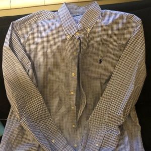 Men’s long sleeve button down shirt